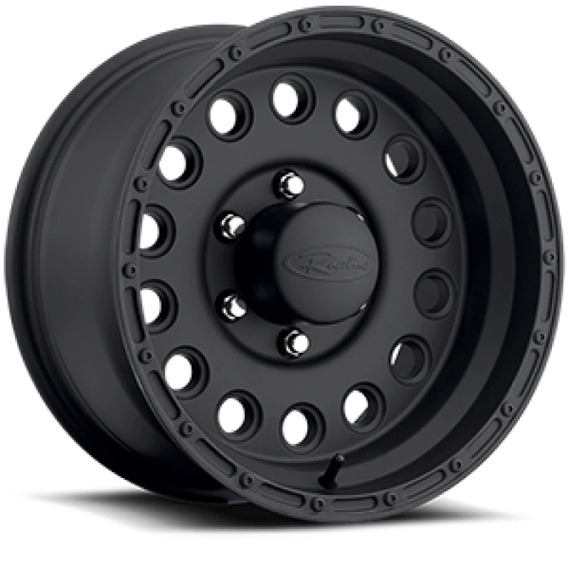 Raceline 887B Rock Crusher 16x8in / 8x170 BP / -20mm Offset / 130.81mm Bore - Satin Black Wheel
