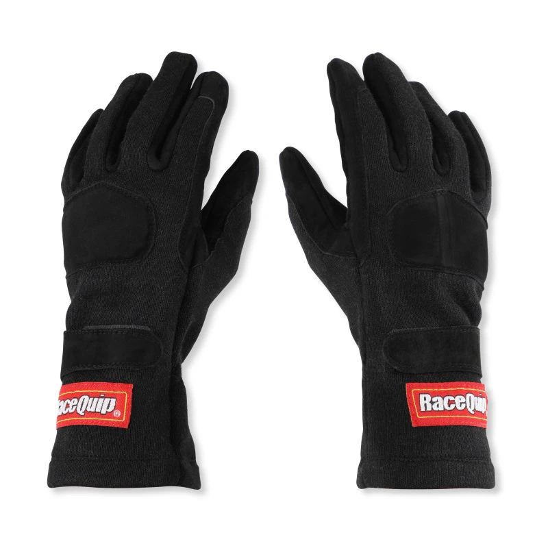 RaceQuip Black 2-Layer SFI-5 Glove - Large