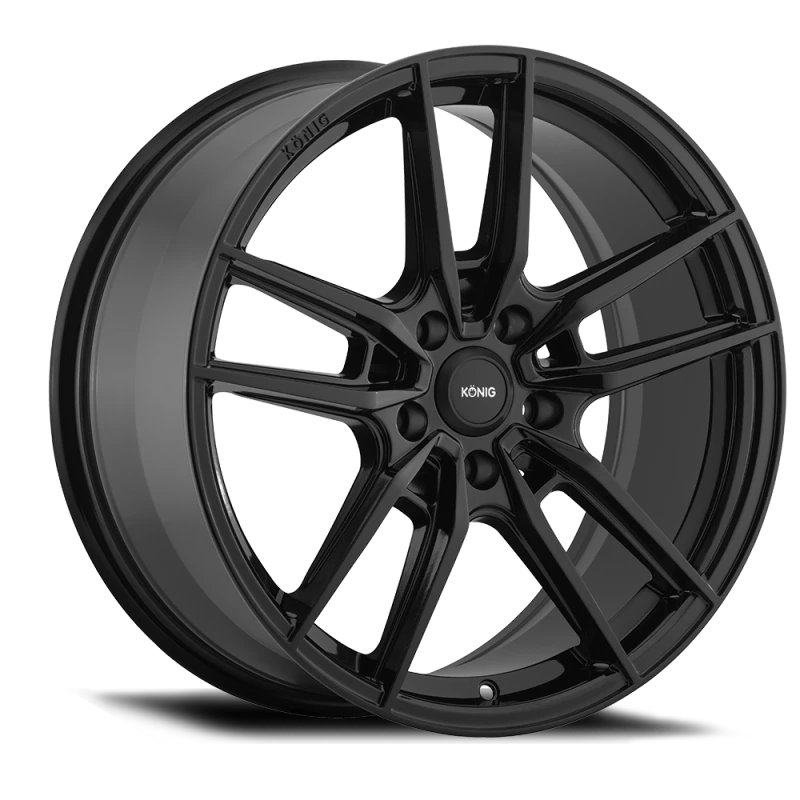 Konig Myth 17x8 5x112 ET43 Gloss Black