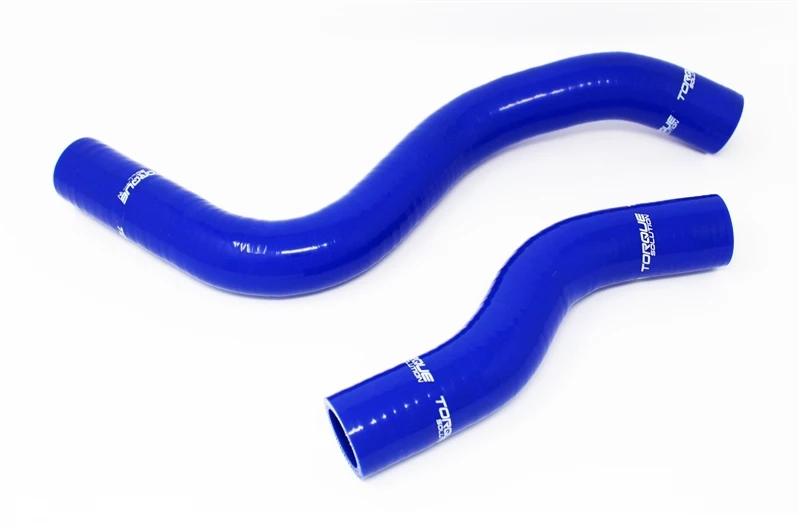 Torque Solution Silikon Wasserkühlerschlauch-Kit - Blau für 2017+ Honda Civic Type-R