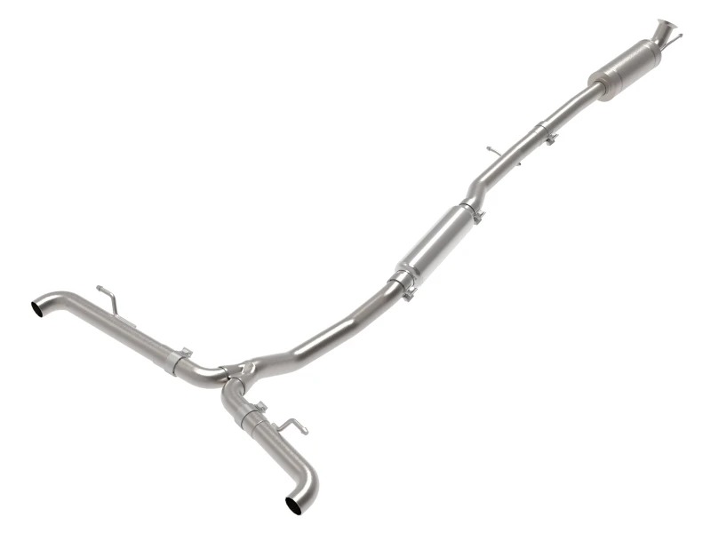 aFe Mercedes Benz GLA250 14-19 L4-2.0L (t) MACH Force-Xp 2-1/2in auf 2-1/4in 304 SS Kat-Back-Auspuff