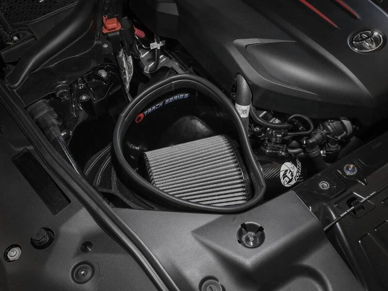 aFe 20-21 BMW Z4 M40i (G29) L6-3L (t) B58 Track Series Carbon Fiber Ansaugsystem mit Pro DRY S Filter