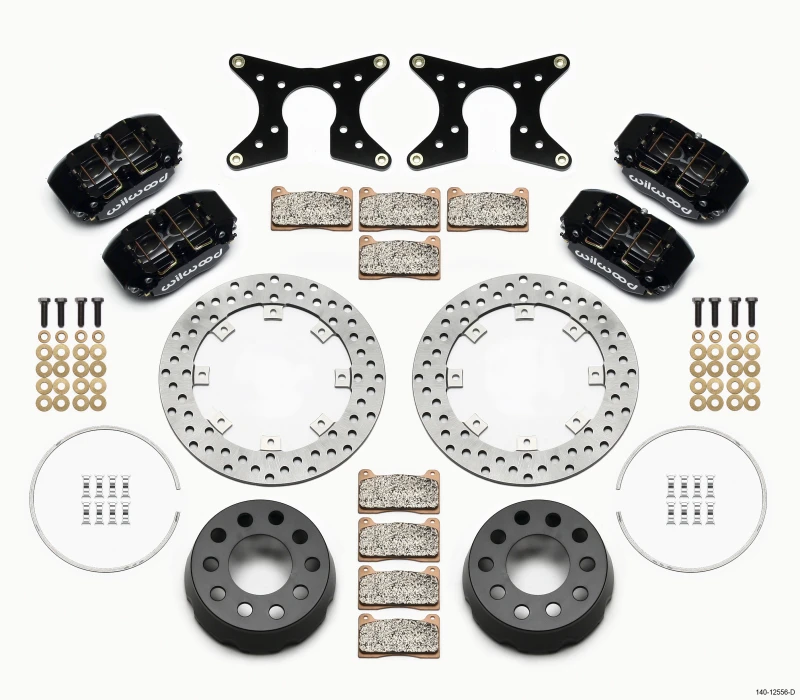 Wilwood Dynapro Lug-Mount-Dual-Rear-Dynamic-Kit SA gebohrt 58-64 Olds/Pont.690in Bolzen