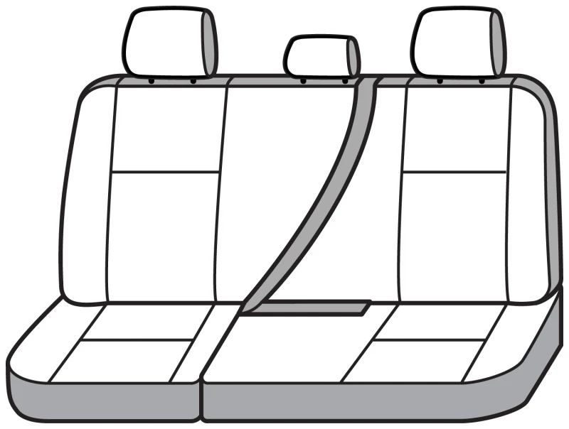 Covercraft 19-25 Chevrolet Silverado Carhartt Super Dux Precision Fit Second Row Seat Covers