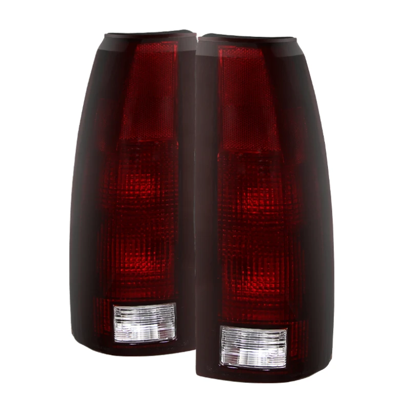 spyder_9028786-6794d4543b121 xTune Chevy/GMC C1500/C2500/C3500 88-01 OEM Style Tail Light - Red Smoked ALT-JH-CCK88-OE-RSM