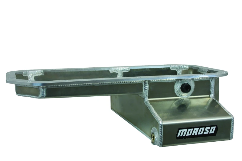 Moroso Toyota 2RZFE/3RZFE Kicked Out Wet Sump 5qt 5.5in Aluminium Ölwanne