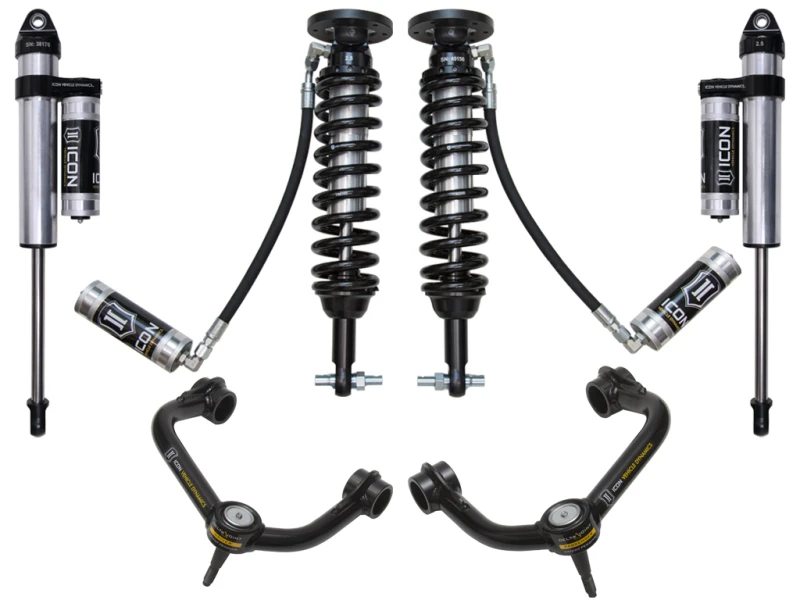 ICON 2015+ Ford F-150 4WD 2-2,63 Zoll Stage 4 Federungssystem mit Tubular Uca