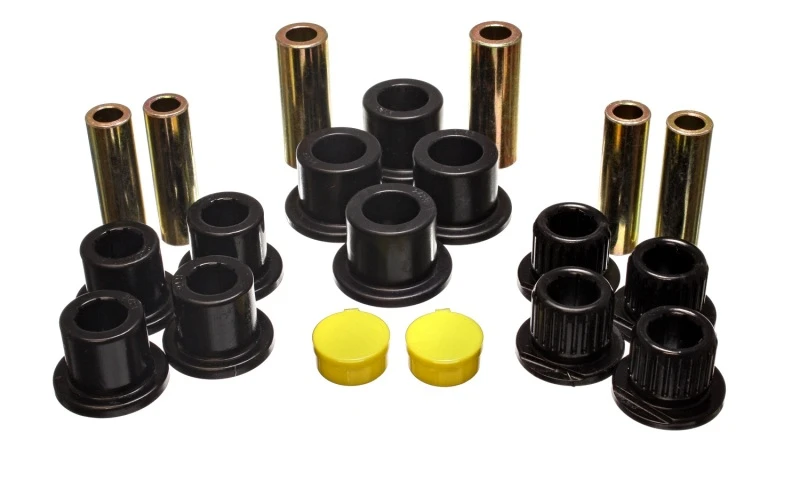 Energy Suspension Hinterer Blattfeder-Bushing-Satz - Schwarz