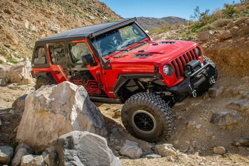 DV8 Offroad Rubicon Replica Motorhaube für 2018+ Jeep Wrangler