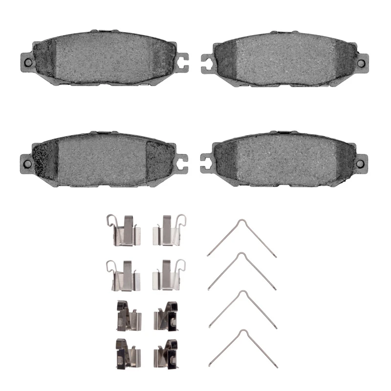 DFC 93-00 Lexus LS400 Rear 5000 Advanced Ceramic Brake Pads and Hardware Kit