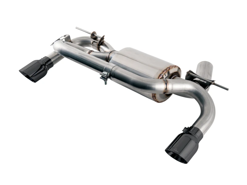AWE Tuning BMW F3X 335i/435i Touring Edition Axle-Back Auspuff - Diamantschwarze Endrohre (102mm)