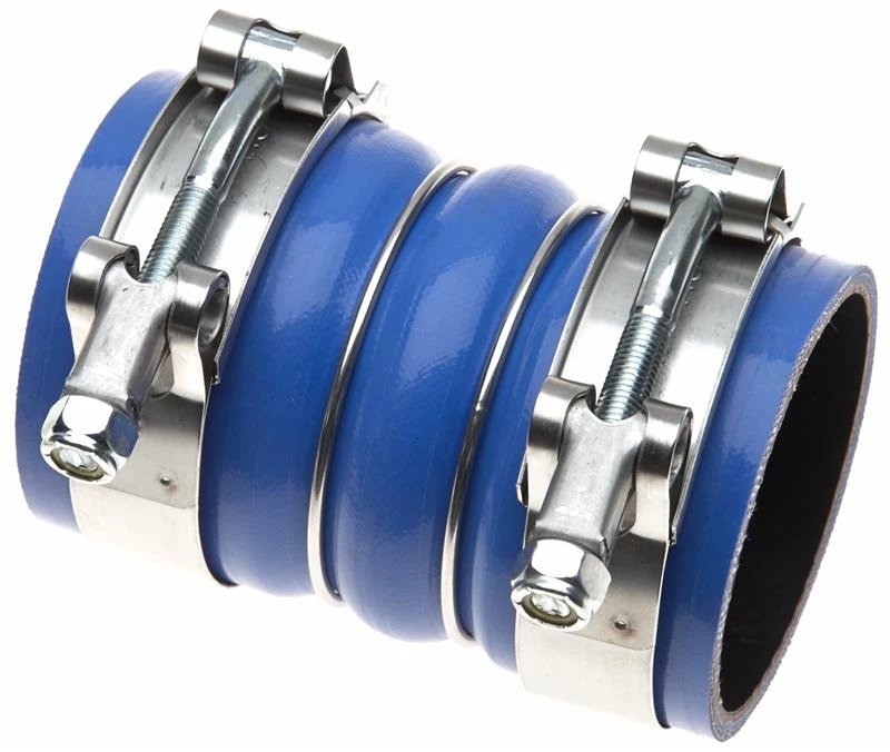 Gates 05-16 Chevy Silverado V-8 6.6L Diesel Turbo To Pipe (Hot Side) Turbocharger Hose Kit (Molded)