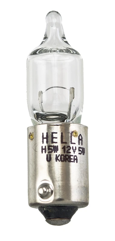 Hella Glühbirne H5W 12V 5W Ba9S T275
