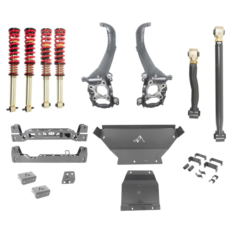 Belltech 2021+ Ford Bronco 4-7,5 Zoll Lift-Kit mit Coilover-Fahrwerken