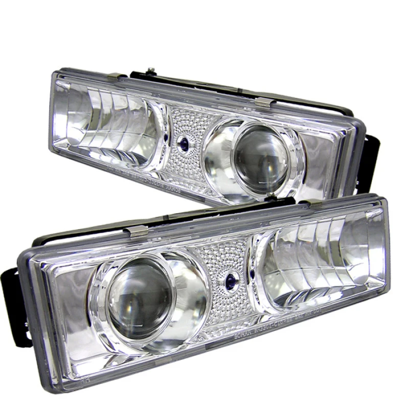 spyder_5009296-6794d34643d1a Spyder Chevy C/K Series 1500 88-99 Projector Headlights Chrm High 9005 (Not Include) PRO-YD-CCK88-C