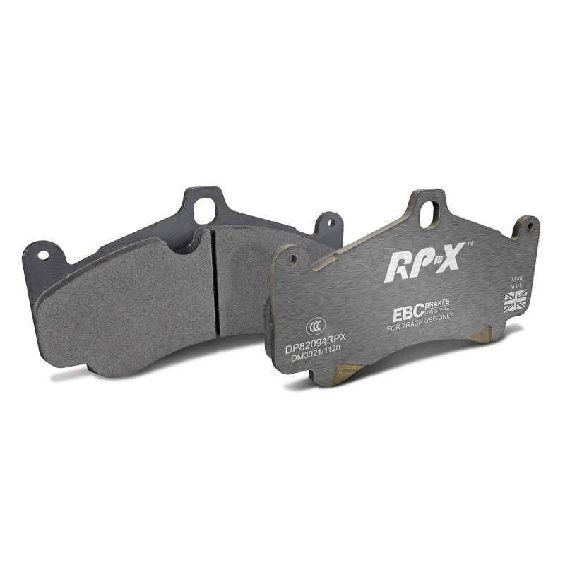 EBC Racing 10-12 Porsche 911 (997) GT3 3.8L (Cast Iron Rotor Only) RP-X Front Brake Pads