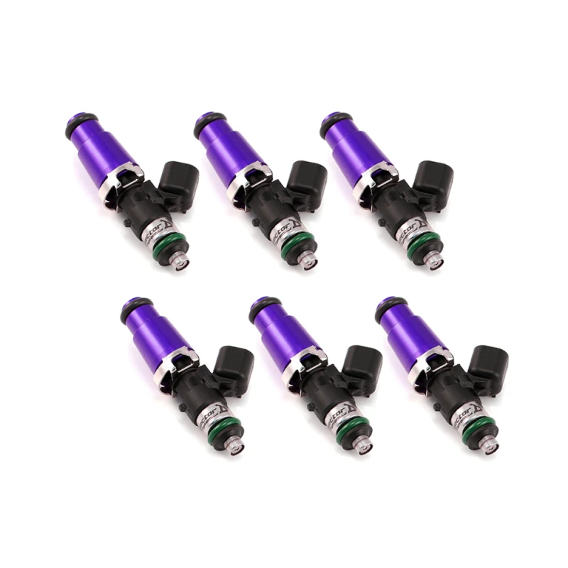 Injector Dynamics ID1050X Einspritzdosen 14mm (Violett) Adaptors (Set von 6)