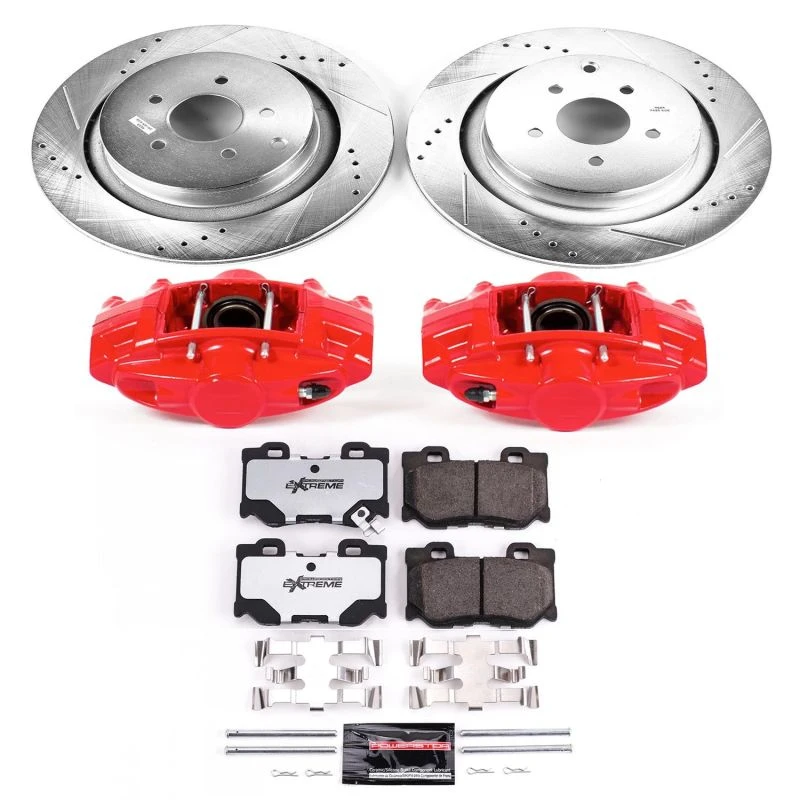 powerstop_KC5861-26-67945e31700e5 Power Stop 09-13 Infiniti FX50 Rear Z26 Street Warrior Brake Kit w/Calipers