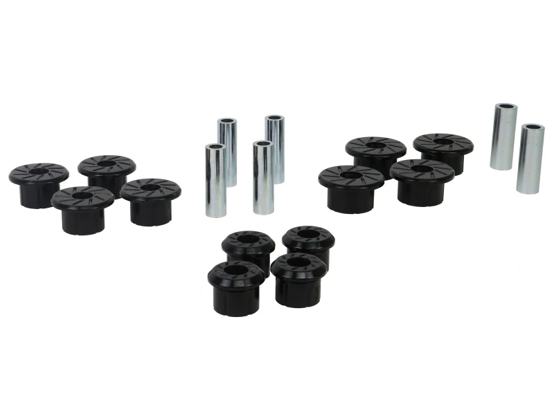 Whiteline Spring - Eye Front/Rear And Shackle Bushing for 1999-2018 Chevrolet Silverado 1500