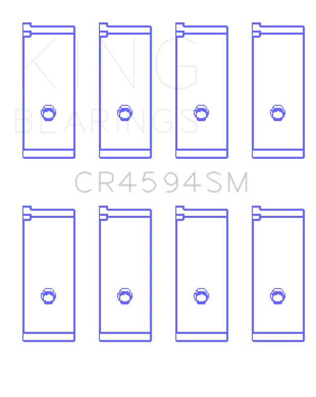 King Suzuki M18A / M15A / M16A Pleuel-Lagersatz