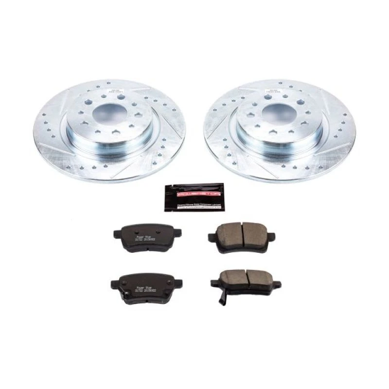 powerstop_K6838-67944eb457595 Power Stop 14-19 Fiat 500L Rear Z23 Evolution Sport Brake Kit