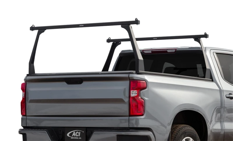 Access 2020+ Chevrolet / GMC 2500/3500 6ft 8in Bett ADARAC Aluminium LKW-Gestell - Matt Schwarz