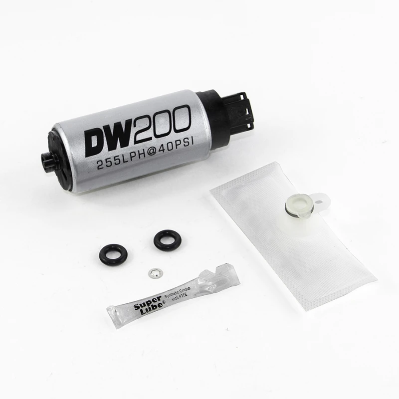 DeatschWerks 255 LPH In-Tank-Kraftstoffpumpe mit 08+ Hyundai Genesis Coupe / 10-13 Kia Forte Einrichtungskit