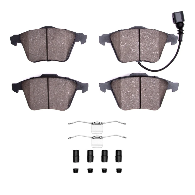 DFC 06-11 Volkswagen Passat (USA/Canada) Front 5000 Advanced Low Metallic Brake Pads & Hardware Kit
