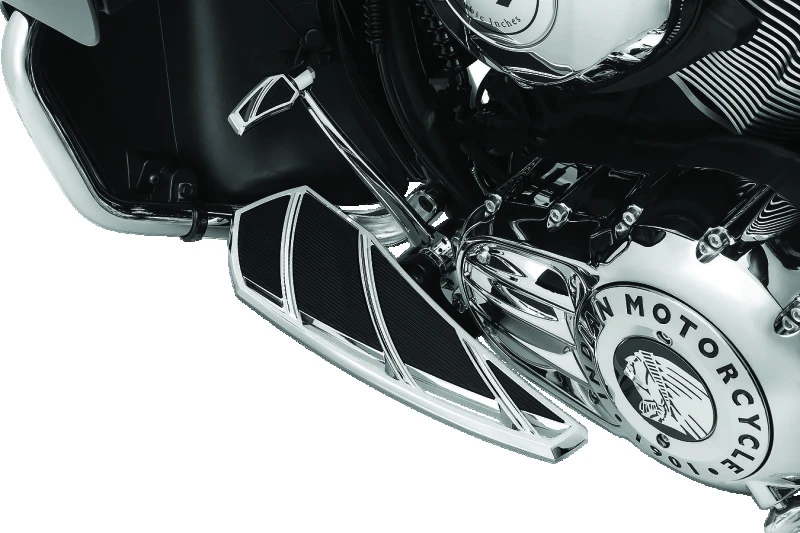 Kuryakyn Phantom Floorboards Chrome für Indian Motorräder