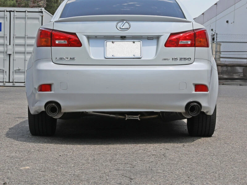 aFe POWER Takeda 06-13 Lexus IS250/IS350 SS Axle-Back Auspuff mit Carbon Endrohren