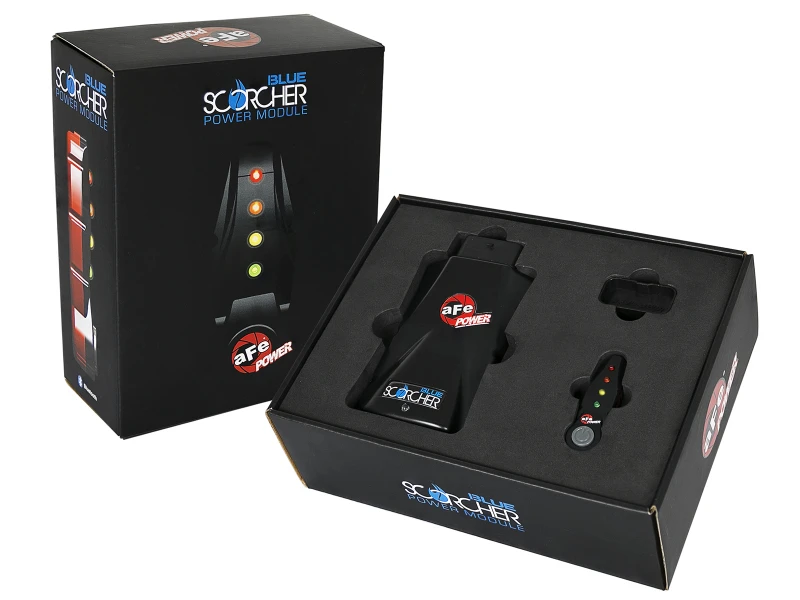 aFe Power 18-21 Jeep Wrangler JL 2.0L (t) Scorcher Blue Bluetooth Leistungsmodul