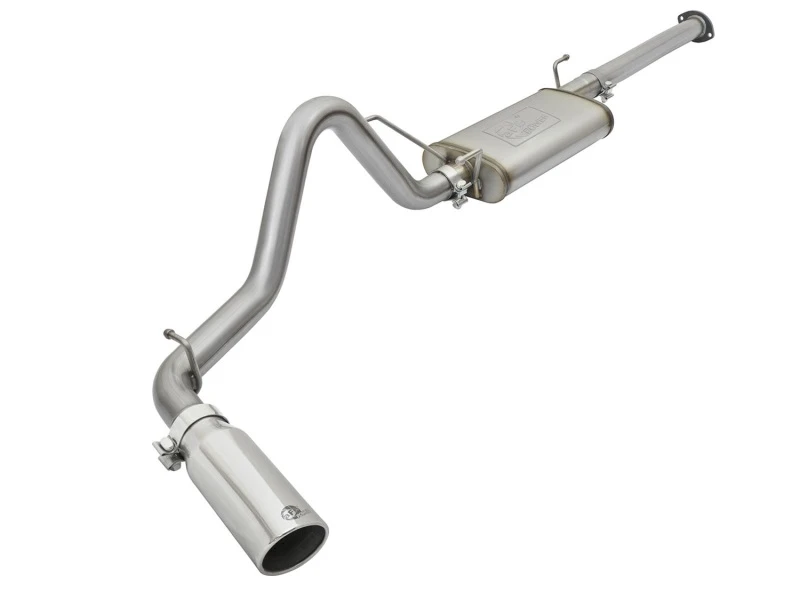 aFe MACH Force XP Edelstahl-Auspuffsystem mit polierter Spitze Toyota Tacoma 05-12 L4-2.7L