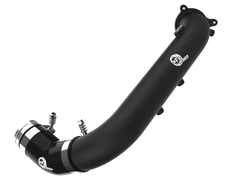 aFe BladeRunner Schwarz 2-3/4 Zoll Aluminium Ladeluftrohr 2021 Toyota Supra GR (A90) I4-2.0L (t) B48