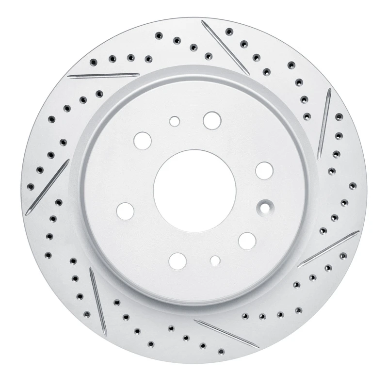 DFC 19-26 Cadillac Escalade Rear Right Drilled & Slotted Geoperformance Rotor