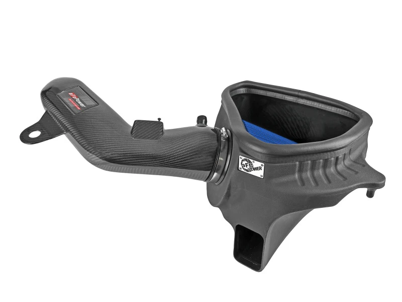 aFe Track Series Carbon Fiber Einlasssystem mit Pro 5R Filter BMW M2 (F87) 16-18 L6-3.0L (t) N55