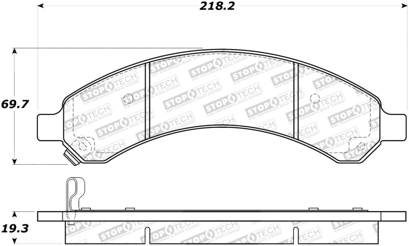 StopTech Street Brake Pads