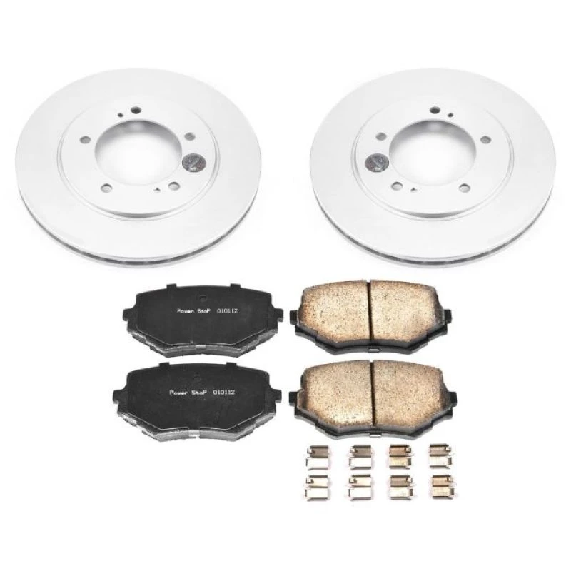 powerstop_CRK5109-67945b518875a Power Stop 00-05 Suzuki Grand Vitara Front Z17 Evolution Geomet Coated Brake Kit