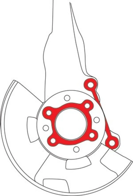 SPC Performance 09-14 Hyundai Genesis +0,75 Grad Camber Shim (Set aus 2)