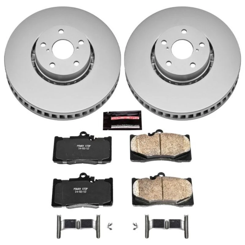 powerstop_CRK4633-67945eeaaca92 Power Stop 07-11 Lexus GS350 Front Z17 Evolution Geomet Coated Brake Kit