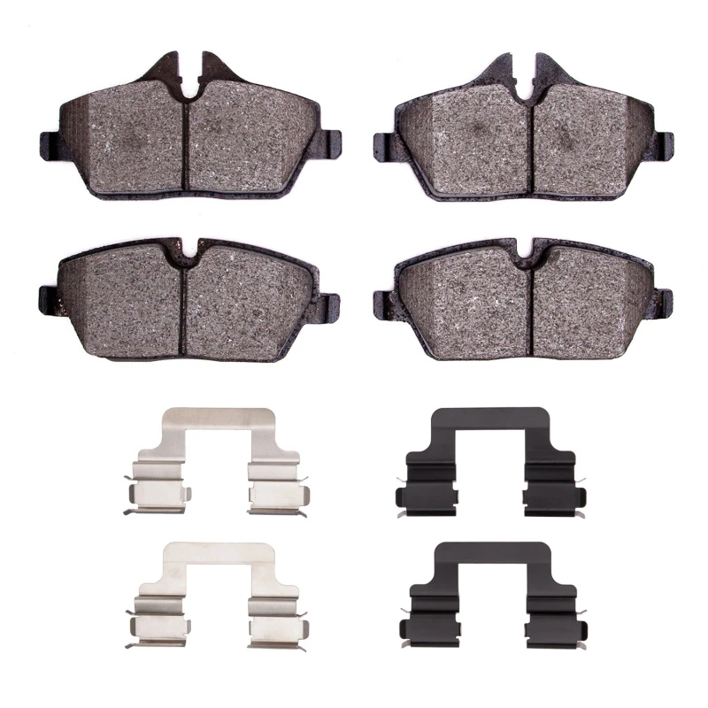 DFC 06-24 BMW 120i (Mexico) Front 5000 Advanced Low Metallic Brake Pads and Hardware Kit