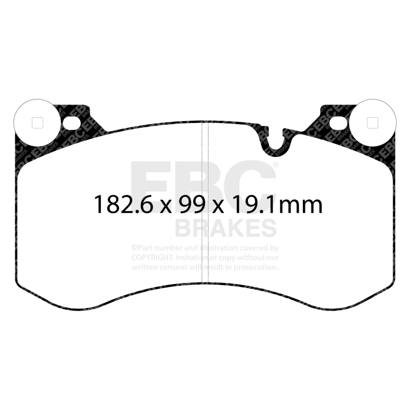 EBC 2021+ BMW M3 G80 3.0TT Redstuff Front Brake Pads