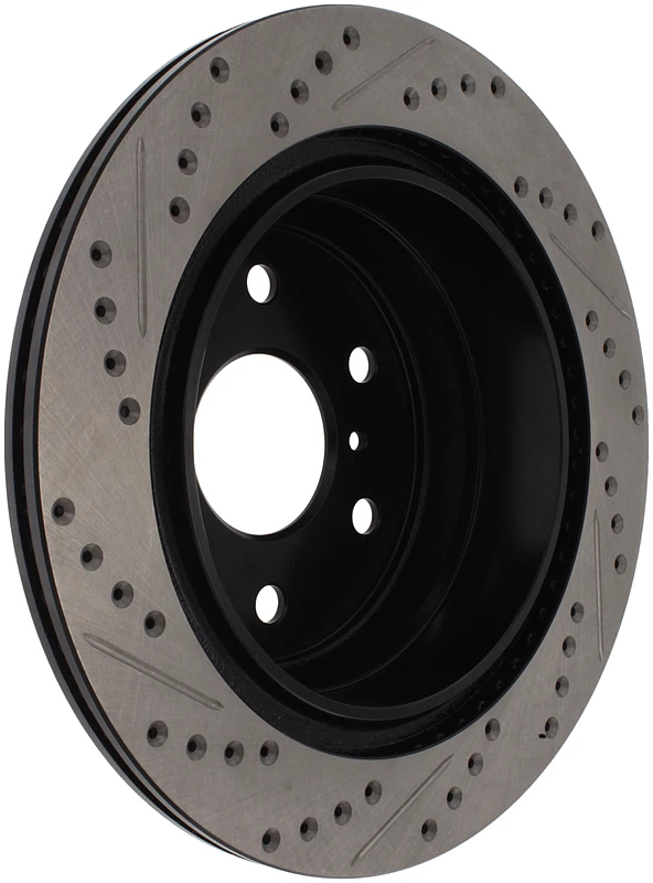 stoptech_127.66065L-6794f8a874bd9 StopTech 07-10 GMC Sierra (w/ Rear Drum) / 07-09 GMC Yukon Rear Left Slotted & Drilled Rotor
