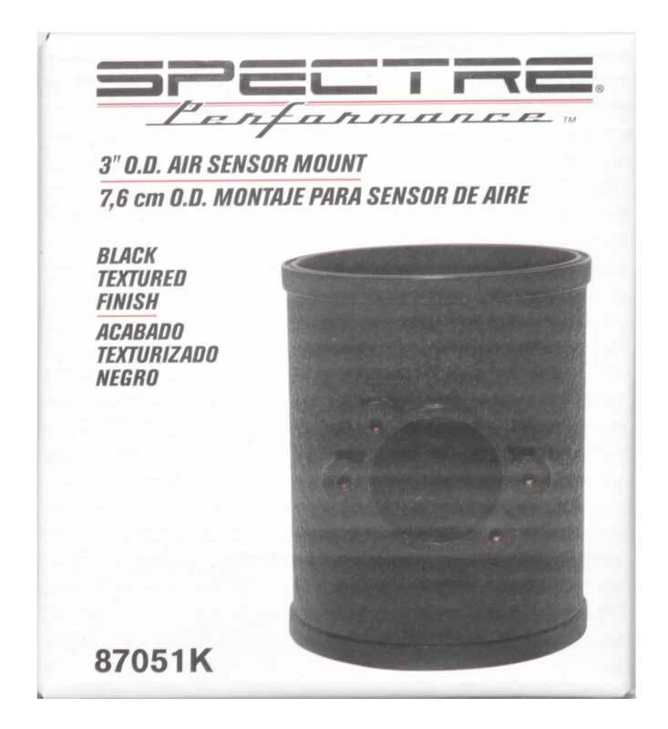Spectre Mount Air Flow Sensor 3in od - Black