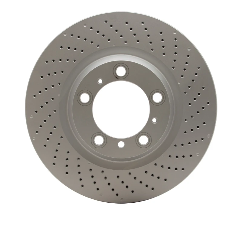 DFC 07-13 Porsche 911 Right Rear Drilled GeoSPEC Coated Rotor