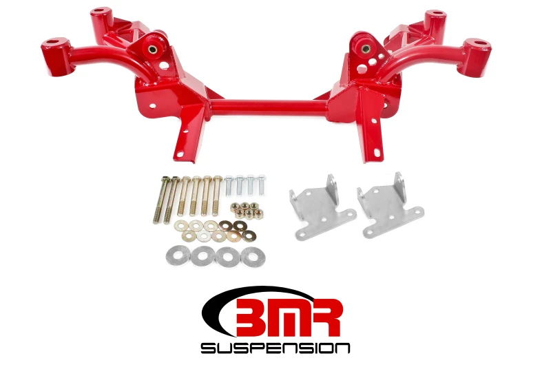 BMR 82-92 3. Generation F-Body K-Member mit SBC/BBC Motorhalterungen und Pinto-Lenkerhalterungen - Rot