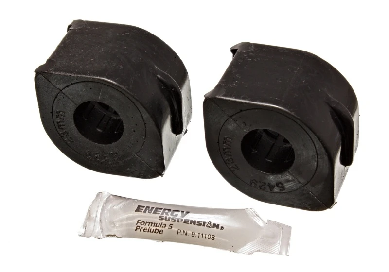 Energy Suspension 97-04 Chevy Corvette Schwarz 23mm Vorderer Stabilisatorrahmen-Buschsatz
