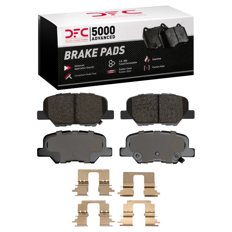 DFC 14-18 Mazda 3 Rear 5000 Advanced Ceramic Brake Pads and Hardware Kit