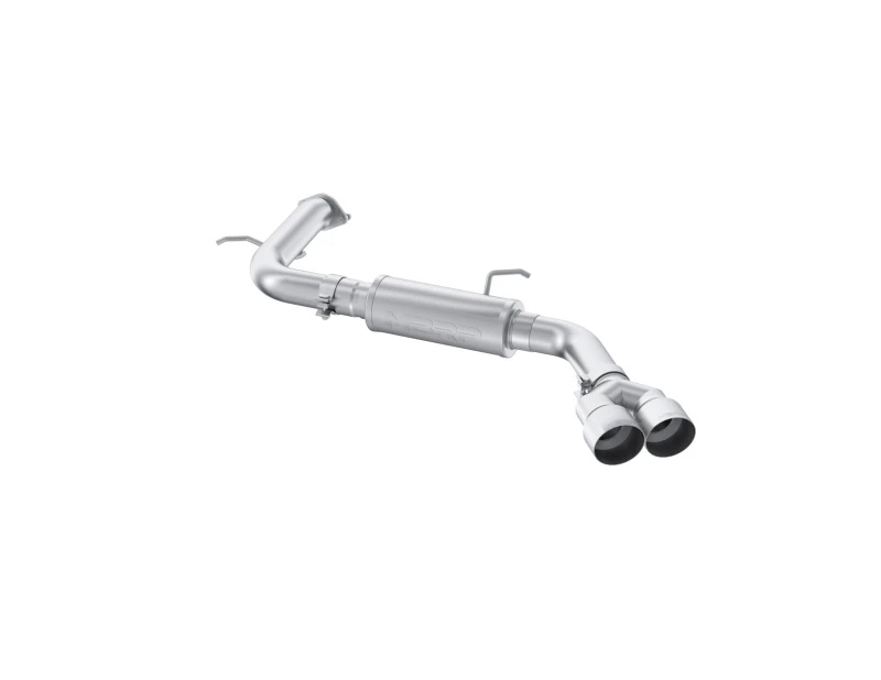 MBRP 21-24 Hyundai Elantra Aluminisiertes Stahl 3in Axle-Back Single Rear Exit mit Dual Outlet Tip