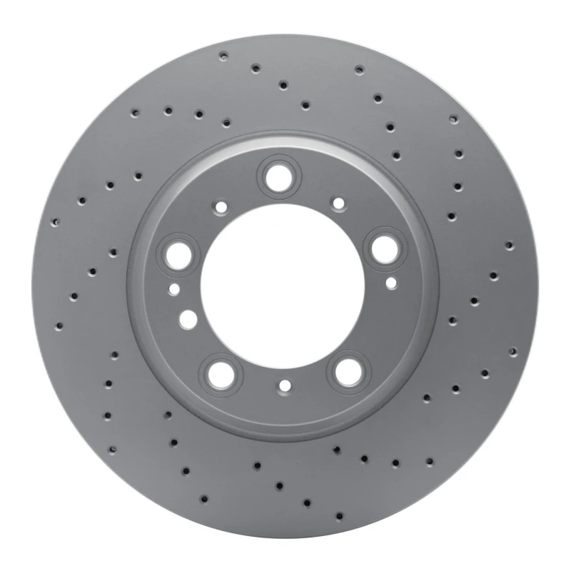 DFC 99-23 Porsche 911 Left Rear Drilled GeoSPEC Coated Rotor