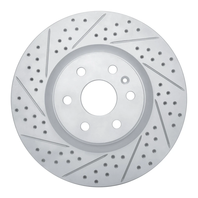DFC 10-16 Cadillac Srx Front Left Drilled & Slotted Geoperformance Rotor